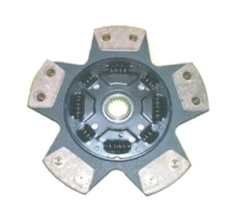 Disque d'embrayage BRATEX (5 patins métal fritté amorti 8 ressorts) pour Renault Clio 3 RS 2.0 16V