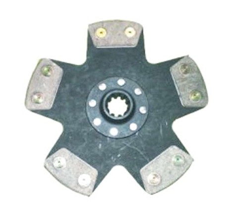 Disque d'embrayage BRATEX (5 patins métal fritté rigide) pour Renault Clio 3 RS 2.0 16V