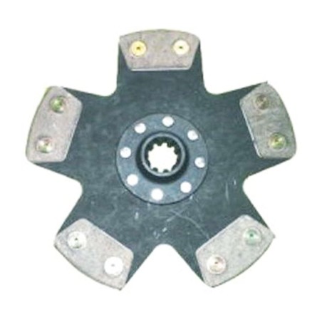 Disque d'embrayage BRATEX (5 patins métal fritté rigide) pour Renault Clio 3 RS 2.0 16V