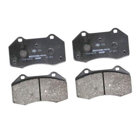 Plaquettes de frein avant FERODO DS2500 FCP1667H pour Renault Clio 3 RS 2.0 16V / Megane 2 RS / F1 Team R26 (étrier BREMBO)