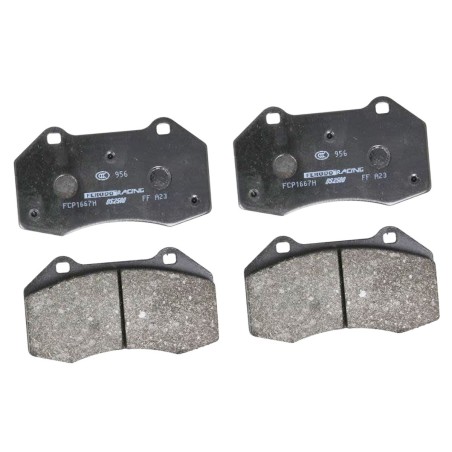 Plaquettes de frein avant FERODO DS2500 FCP1667H pour Renault Clio 3 RS 2.0 16V / Megane 2 RS / F1 Team R26 (étrier BREMBO)