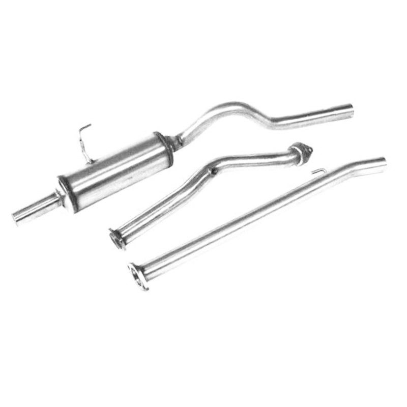 Ligne d'échappement complète Groupe N GT2i pour Renault Clio 3 RS (phase 1 & 2)