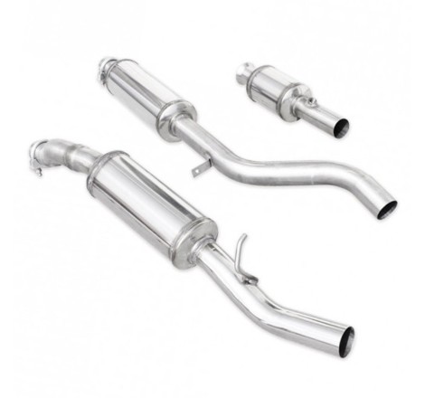 Ligne d'échappement Groupe N INOXCAR pour Renault Clio 3 RS 2.0 16V 197cv (2006-2009)