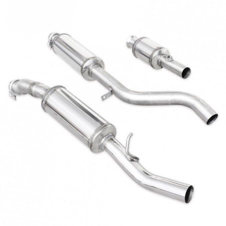 Ligne d'échappement Groupe N INOXCAR pour Renault Clio 3 RS 2.0 16V 197cv (2006-2009)
