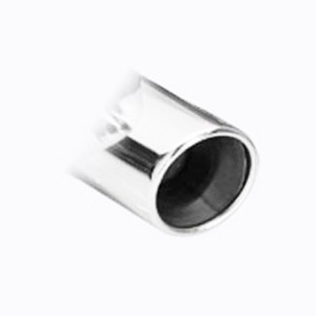 Silencieux / Terminal d'échappement 1x80mm Droite et Gauche INOXCAR pour Renault Clio 3 RS (après 2006)