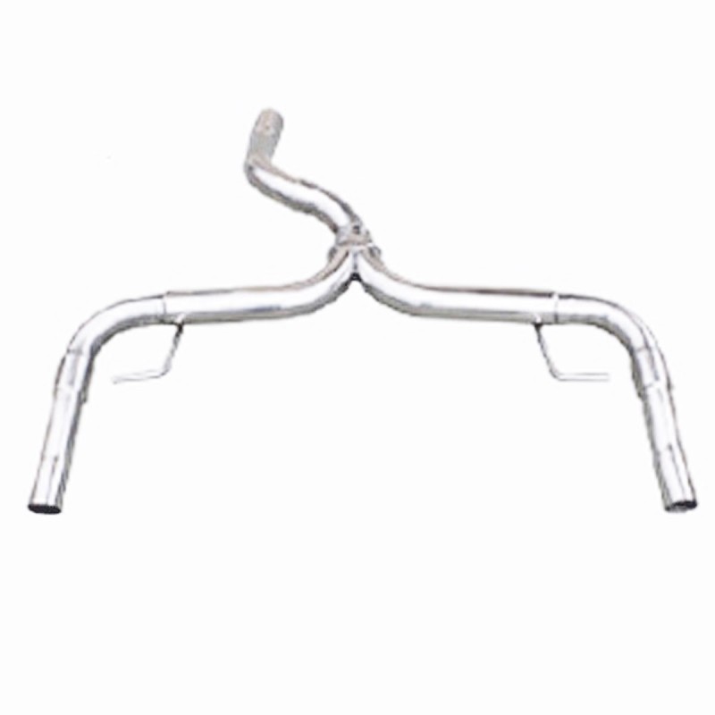 Silencieux / Terminal d'échappement 1x80mm Droite et Gauche INOXCAR pour Renault Clio 3 RS (après 2006)