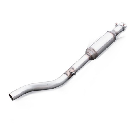 Intermédiaire + Silencieux d'échappement INOXCAR pour Renault Clio 3 RS