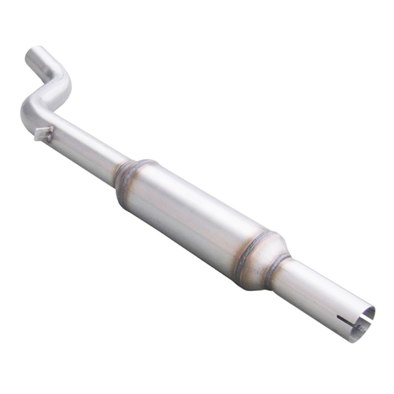 Intermédiaire d'échappement pare-flamme INOXCAR pour Renault Clio 3 RS 2.0 16V 197cv et Gordini (2006-2009)