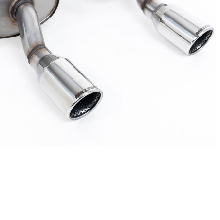 Système d'échappement Cat-Back avec silencieux MILLTEK pour Renault Clio 2 RS 2.0 16V 182cv (double sortie polie)