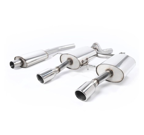 Système d'échappement Cat-Back avec silencieux MILLTEK pour Renault Clio 2 RS 2.0 16V 182cv (double sortie polie)
