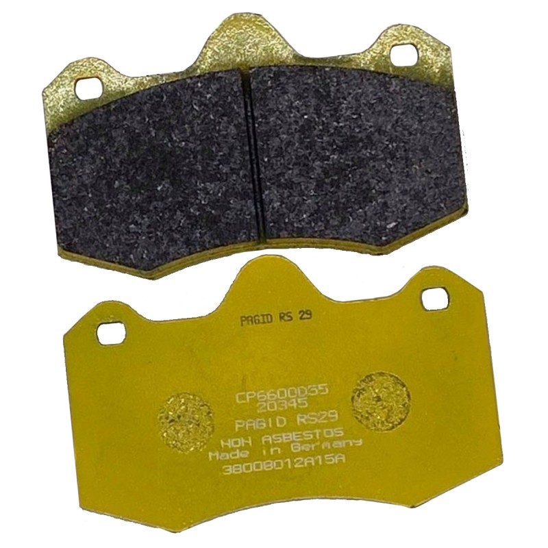 Plaquettes de Frein Avant PAGID Racing RSL29 4345 Morgan Plus Six Renault Clio II RS V6