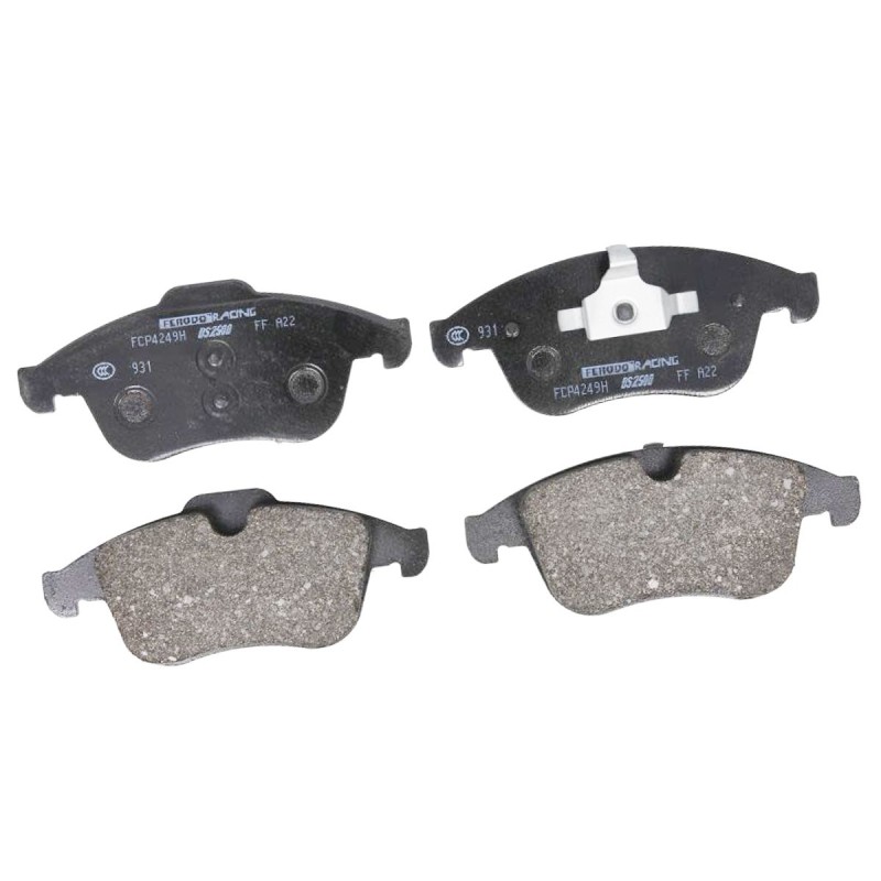 Plaquettes de frein avant FERODO DS2500 FCP4249H pour Renault Clio 4 RS (étriers ATE)