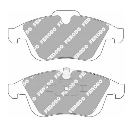 Plaquettes de frein avant FERODO DS2500 FCP4249H pour Renault Clio 4 RS (étriers ATE)