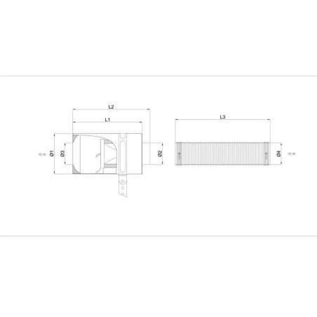 Boite à air carbone CDA avec élément filtrant coton pour Renault Clio 1 2.0 16v WILLIAMS (1995-1998)