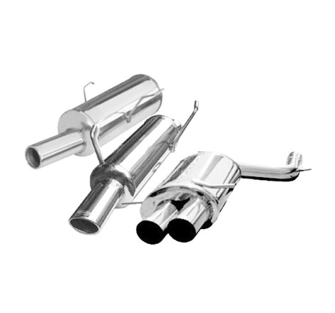 Système d'échappement Cat-Back 70mm INOXCAR pour Renault Clio 4 RS 1.6 200cv (après 2013)