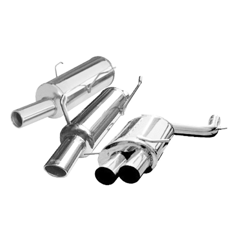 Système d'échappement Cat-Back 70mm INOXCAR pour Renault Clio 4 RS 1.6 200cv (après 2013)