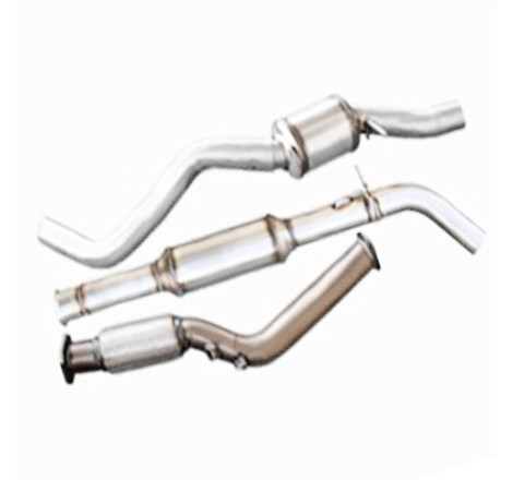 Ligne d'échappement Groupe N 63.5mm INOXCAR pour Renault Clio 4 RS 1.6 Turbo 200cv (après 2013)