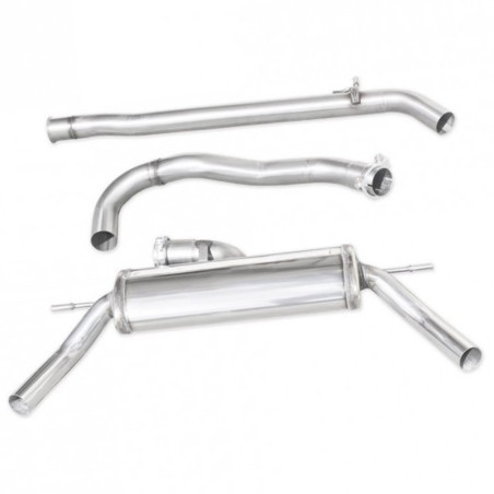 Système d'échappement Cat-Back 50mm (gauche+droite) INOXCAR pour Renault Clio 4 RS Trophy 220cv