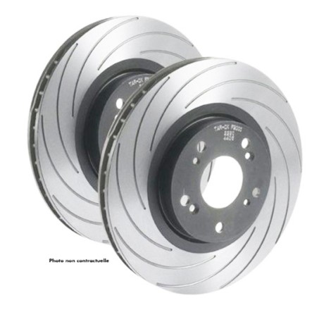 Disques de frein arrière TAROX finition F2000 rainurés pour Peugeot 308 I GTi (2008-2013)