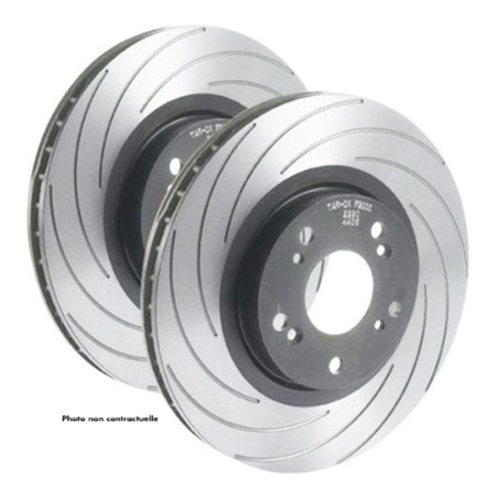 Disques de frein arrière TAROX finition F2000 rainurés pour Peugeot 308 I GTi (2008-2013)
