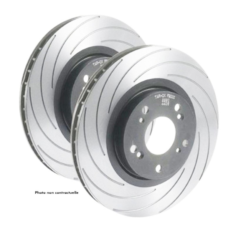 Disques de frein avant TAROX F2000 rainurés pour Peugeot 308 I GTi (2008-2013) / Citroën DS4 THP