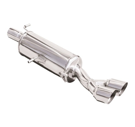 Silencieux / Terminal d'échappement 65mm INOXCAR pour Peugeot 308 I GTi / THP 1.6 200cvlt Clio 4 RS Trophy 220cv