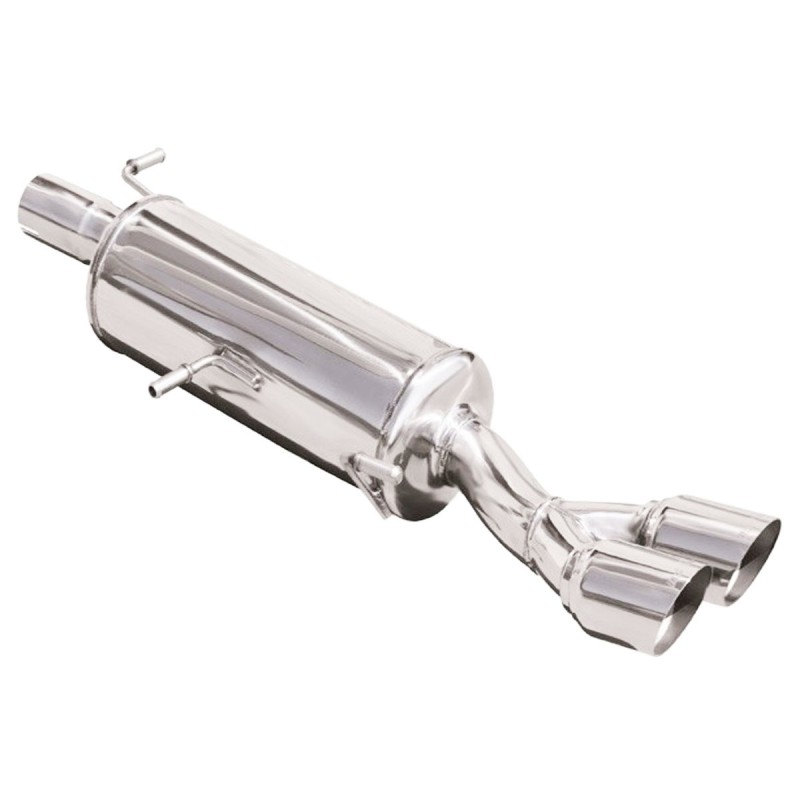 Silencieux / Terminal d'échappement 65mm INOXCAR pour Peugeot 308 I GTi / THP 1.6 200cvlt Clio 4 RS Trophy 220cv