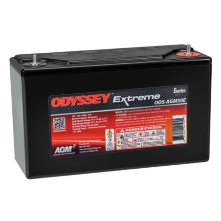 Batterie Compétition AGM Odyssey Extreme Racing PC950 34Ah 950 PHCA pour Peugeot 206 S16 GTi / 208 GTi