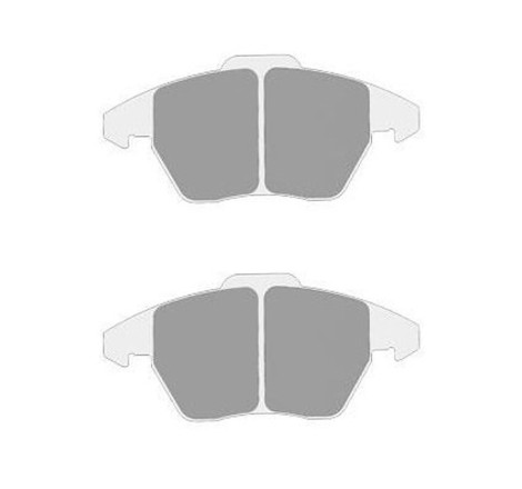 Plaquettes frein avant Carbone Lorraine 4122 RC5+/RC6 Peugeot 207 RC THP / 208 GTi 200 / 307 CC / 308 GTi 270cv / RCZ THP 2.0 R