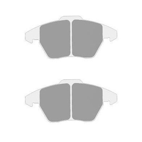 Plaquettes frein avant Carbone Lorraine 4122 RC5+/RC6 Peugeot 207 RC THP / 208 GTi 200 / 307 CC / 308 GTi 270cv / RCZ THP 2.0 R