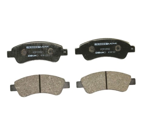 Plaquettes frein avant FERODO DS UNO FCP1399Z pour Peugeot 206 XS / 208 GTi 200/208cv (étriers BOSCH)