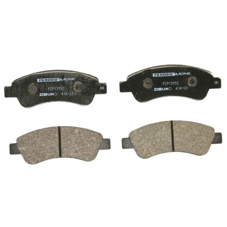 Plaquettes frein avant FERODO DS UNO FCP1399Z pour Peugeot 206 XS / 208 GTi 200/208cv (étriers BOSCH)