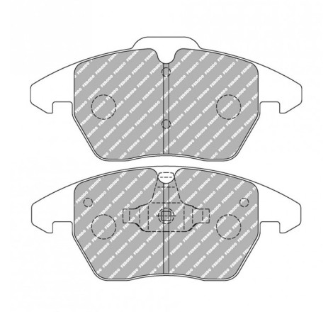 Plaquettes de frein avant FERODO DS1.11 FCP1641W pour Peugeot 208 GTi 200/208cv (étriers ATE)