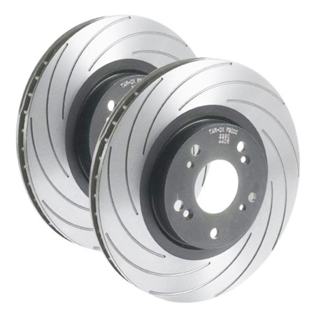 Disques de frein avant TAROX F2000 rainurés pour Peugeot 207 THP / 208 GTi / Citroën C4 VTS / VTR