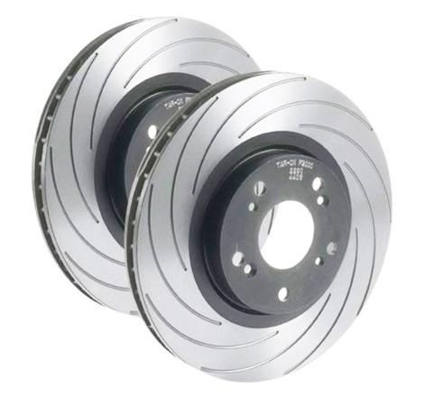 Disques de frein avant TAROX F2000 rainurés pour Peugeot 208 GTi / Citroën DS3 Racing / THP 200 (323x28mm)