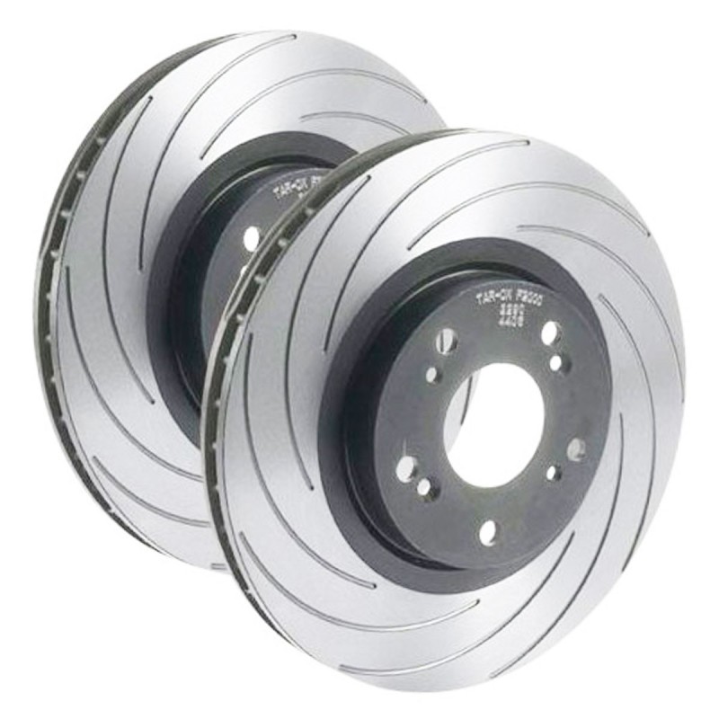 Disques de frein avant TAROX F2000 rainurés pour Peugeot 208 GTi / Citroën DS3 Racing / THP 200 (323x28mm)