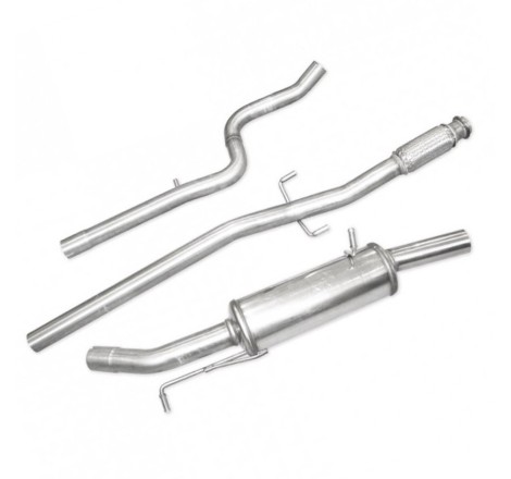 Ligne d'échappement Groupe A 63.5mm INOXCAR pour Peugeot 208 GTi 200cv (2012-2015)