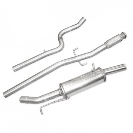 Ligne d'échappement Groupe A 63.5mm INOXCAR pour Peugeot 208 GTi 200cv (2012-2015)