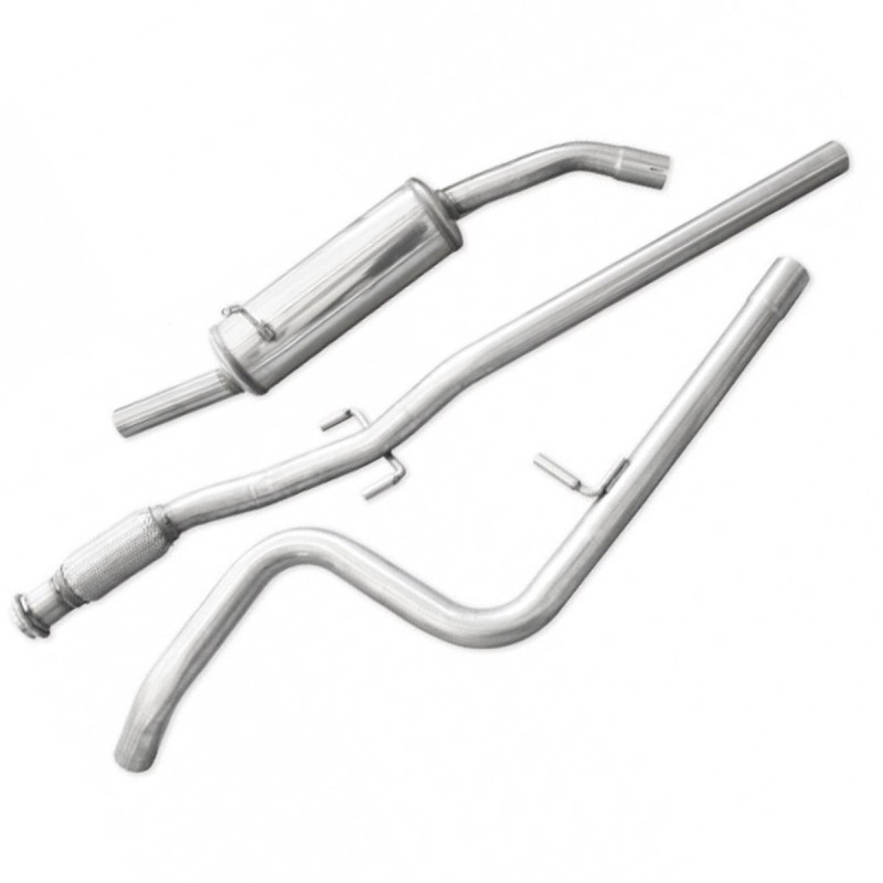Ligne d'échappement Groupe N 54mm INOXCAR pour Peugeot 208 GTi 200cv (2012-2015)