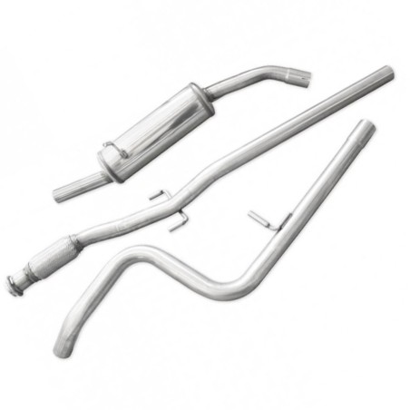 Ligne d'échappement Groupe N 54mm INOXCAR pour Peugeot 208 GTi 200cv (2012-2015)