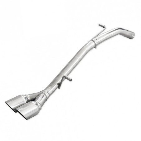 Silencieux / Terminal d'échappement 2x80mm INOXCAR pour Peugeot 208 GTi 208ch (2015-2018)
