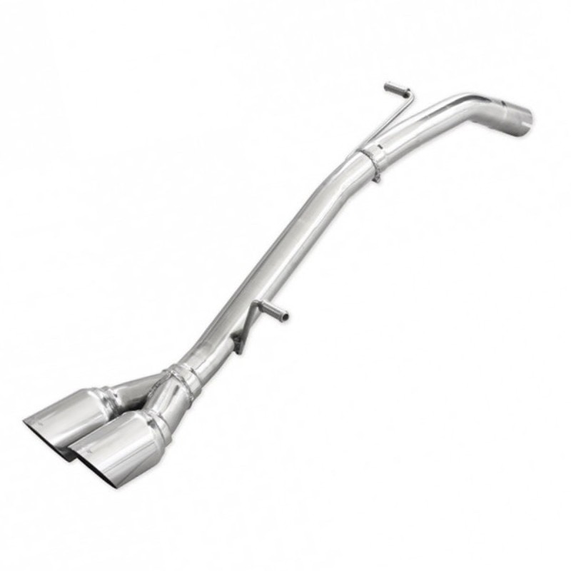 Silencieux / Terminal d'échappement 2x80mm Racing INOXCAR pour Peugeot 208 GTi 1.6 16V