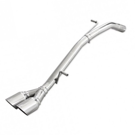 Silencieux / Terminal d'échappement 2x80mm Racing INOXCAR pour Peugeot 208 GTi 1.6 16V