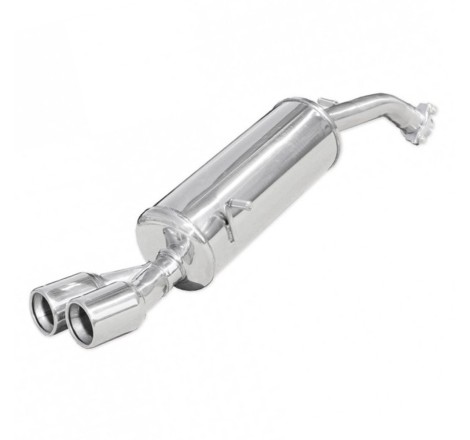 Silencieux / Terminal d'échappement 2x80mm Racing INOXCAR pour Peugeot 208 GTi 208cv (2015-2018)