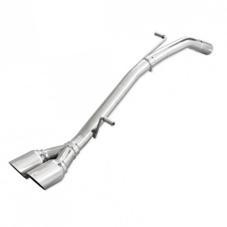 Silencieux / Terminal d'échappement 2x80mm Racing INOXCAR pour Peugeot 208 GTi 30th 208cv (2015-2018)