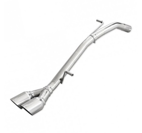 Terminal d'échappement sans silencieux 2x80 Racing INOXCAR pour Peugeot 208 GTi 200cv (2012-2015)