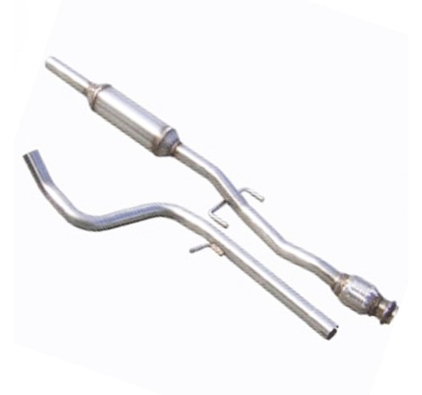 Intermédiaire / Tube central pare-flamme INOXCAR pour Peugeot 208 GTi 200cv (2013-2015)