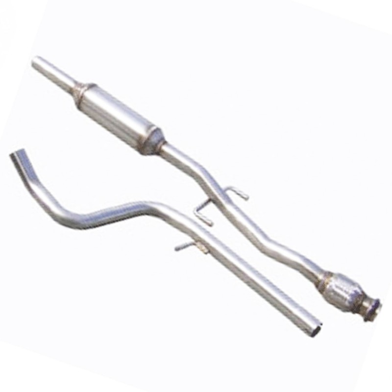 Intermédiaire / Tube central pare-flamme INOXCAR pour Peugeot 208 GTi 200cv (2013-2015)