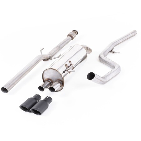 Système d'échappement Cat-Back sans silencieux MILLTEK pour Peugeot 208 GTi (2012-2019)