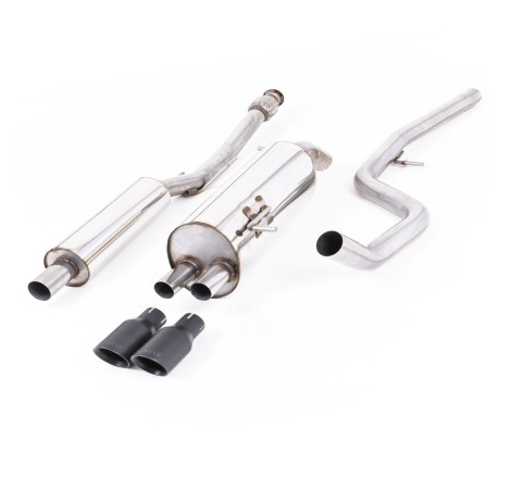 Système d'échappement Cat-Back avec silencieux MILLTEK pour Peugeot 208 GTi (2012-2019 / Homologué CE)